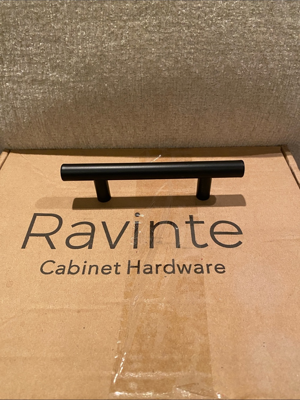Ravinte Cabinet Hardware - Matte Black Bar Cabinet Hardware, Stainless Steel